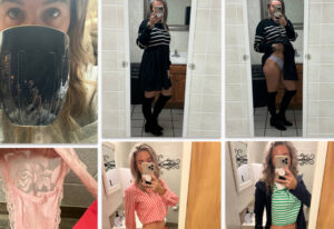 Britneynextdoor Nude: Busty Blonde Soccer Mom’s Steamy Work selfies